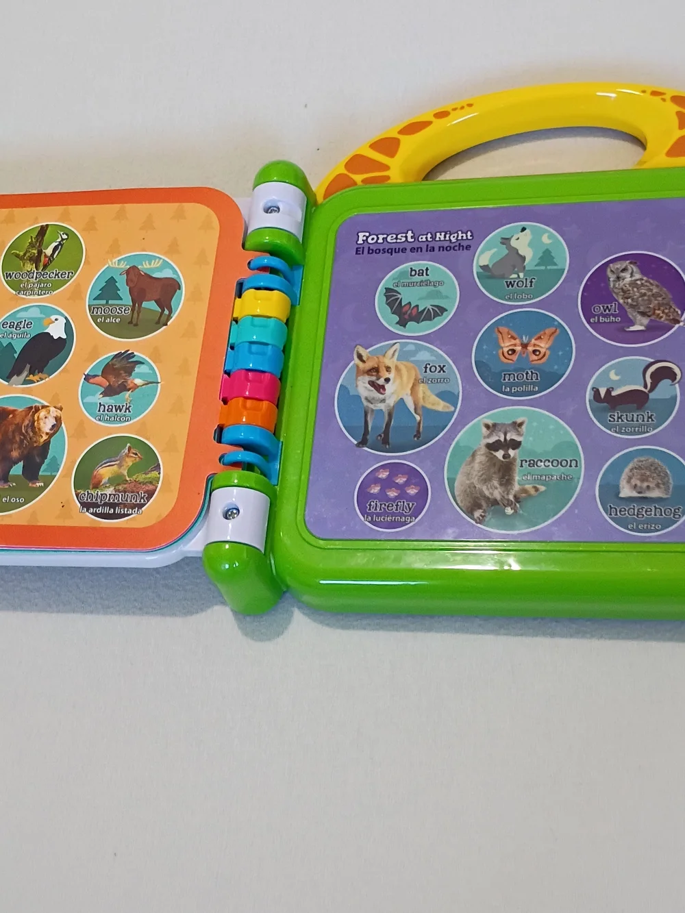 LeapFrog 100 Animals Book - Bilingual English/Spanish Interactive Toy